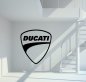 Preview: 38031 Ducati Schriftzug Wandtattoo